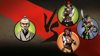Download lagu Shadow Fight 2 Special Edition || OLD WOUNDS - SENSEI vs WASP 「Android Gameplay」 mp3