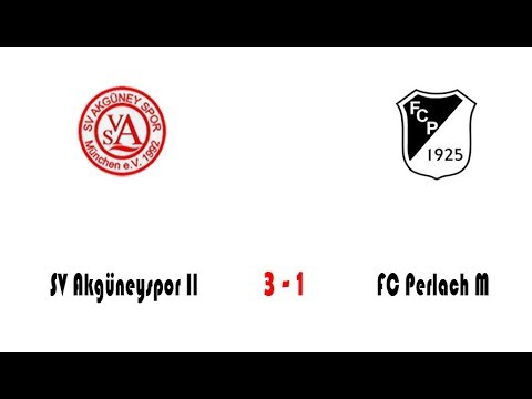 football | fußball | Kreisklasse | Sv Akgüneyspor & Fc Perlach