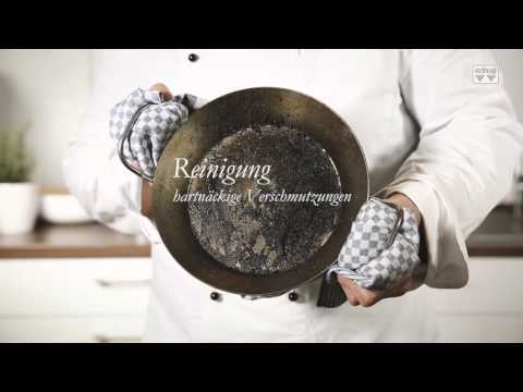 chg Eisenpfanne reinigen und pflegen