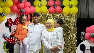 عملت مفاجأه لجوزي بمناسبه رجوعه من السفر????وفرحت ولادي ????