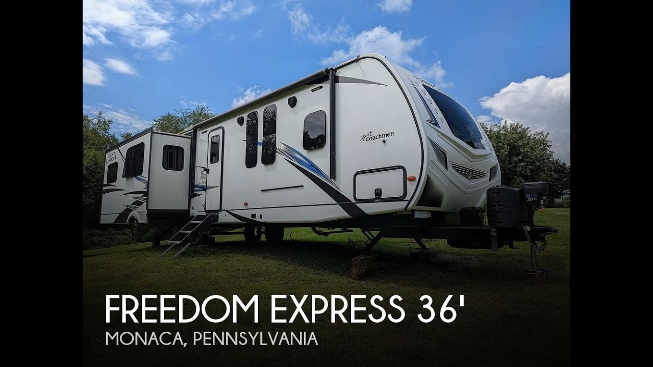 A photo of this 2021 Coachmen Freedom Express 323 BHDS