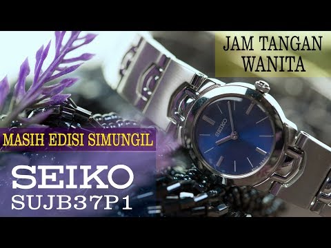 Seiko Classic SUJB37P1 Ladies Blue Dial Stainless Steel Strap-1