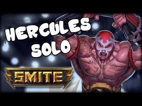 VEN PARA AQUÍ CHATO, QUE TE MUERES!!! / Smite en Español / Hercules Solo