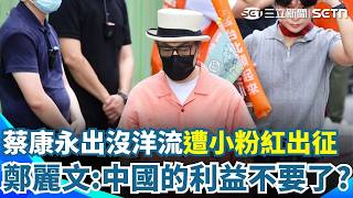 蔡康永現身沈伯洋造勢「遭小粉紅出征」！ 鄭麗文震驚：他在中國的利益不要了嗎？｜三立新聞網 SETN.com