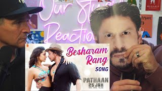 Besharam Rang Song | Pathaan | Shah Rukh Khan, Deepika Padukone | REACTION!!!