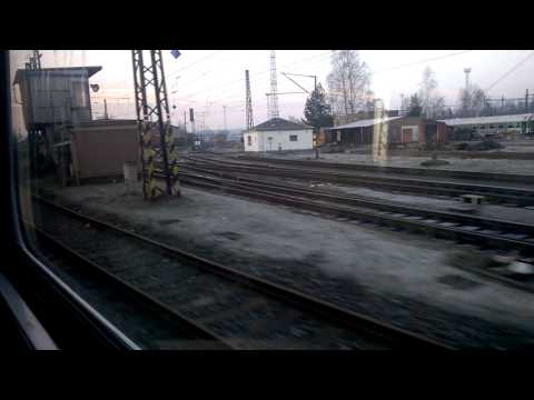 Jizda rano vlakem do prace