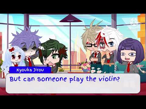 Midoriya can play the violin?! ~ Inspired ~