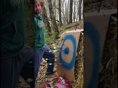 My First Recurve Bow! - Cabelas Thundor 66, 45lb -...