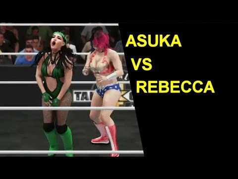 WWE 2K18 Asuka vs Rebecca - Knockout Match