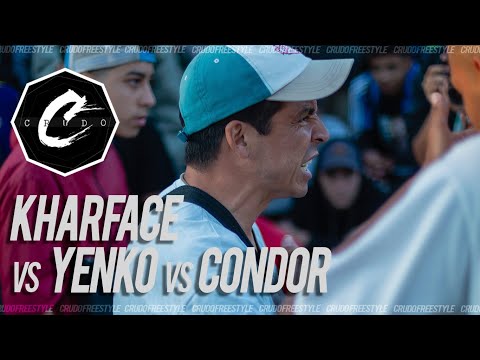 YENKO vs KHARFACE vs CONDOR - (OCTAVOS) # FECHA 2 - Crudo Freestyle