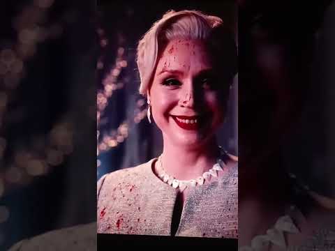 Bloody Prom Dance Scene! #wednesday #wednesdayaddams #shorts