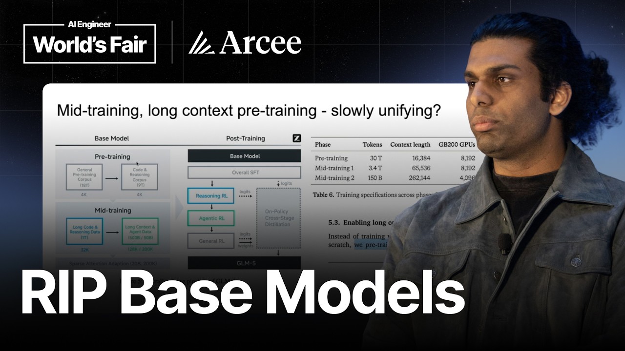 Why the AI Base Model Is Changing: Varun Singh on Data Recipes - AI Engineer