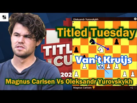 Witness Greatness: Magnus Carlsen's Victory over Oleksandr Yurovskykh | Titled Tuesday 2023 |
