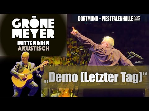 DEMO (LETZTER TAG) - Herbert Grönemeyer - "Mittendrin Akustisch" Dortmund 06.09.2025 (4K)