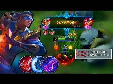 BRUNO BUFF SEASON 22 DAMAGE HACK | BRUNO BEST BUILD S22 - MASTER BODAK MLBB