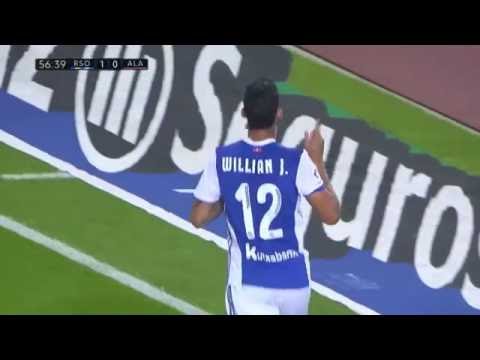 Real Sociedad - Alavés 22.10.2016 Willian José 2:0 fantastic goal