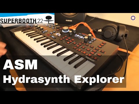 Superbooth 22: ASM - Hydrasynth Explorer