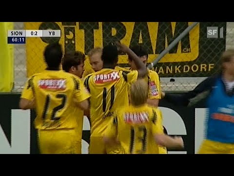 Aus dem Archiv: Sion - YB (1:2) im September 2007