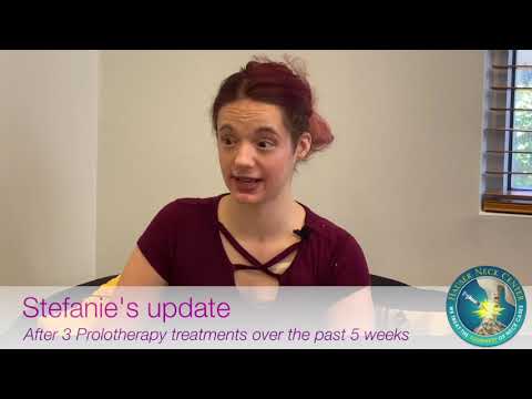 Ehlers Danlos Syndrome, gastroparesis, POTS and more- Stefanie's Prolotherapy case
