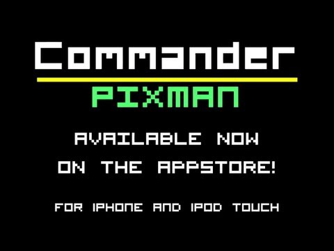 Commander Pixman iPhone/iPod Launch Trailer