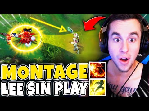 THAT PLAY'S GOING IN THE MONTAGE! GOING FOR RANK 1 LEE SIN NA! - League of Legends