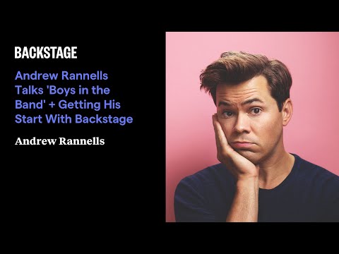 Andrew Rannells Talks 'Boys in the Band' + Getting His Start With Backstage
