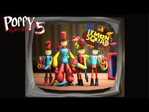 Poppy Playtime: Chapter 5 - NEW LEMON SQUAD Jingle & Song VHS Commercial