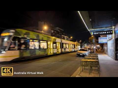 Australia: Melbourne - Thornbury To Northcote Evening Walk - Coolest Street In The World • 4K