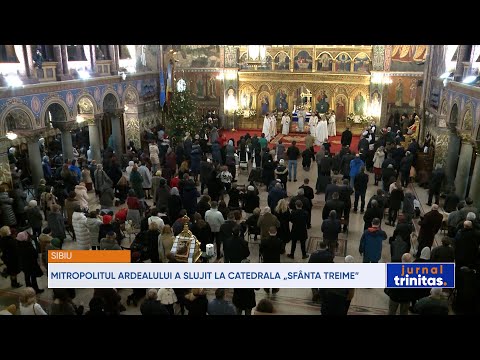 Mitropolitul Ardealului a slujit la Catedrala „Sfânta Treime” din Sibiu