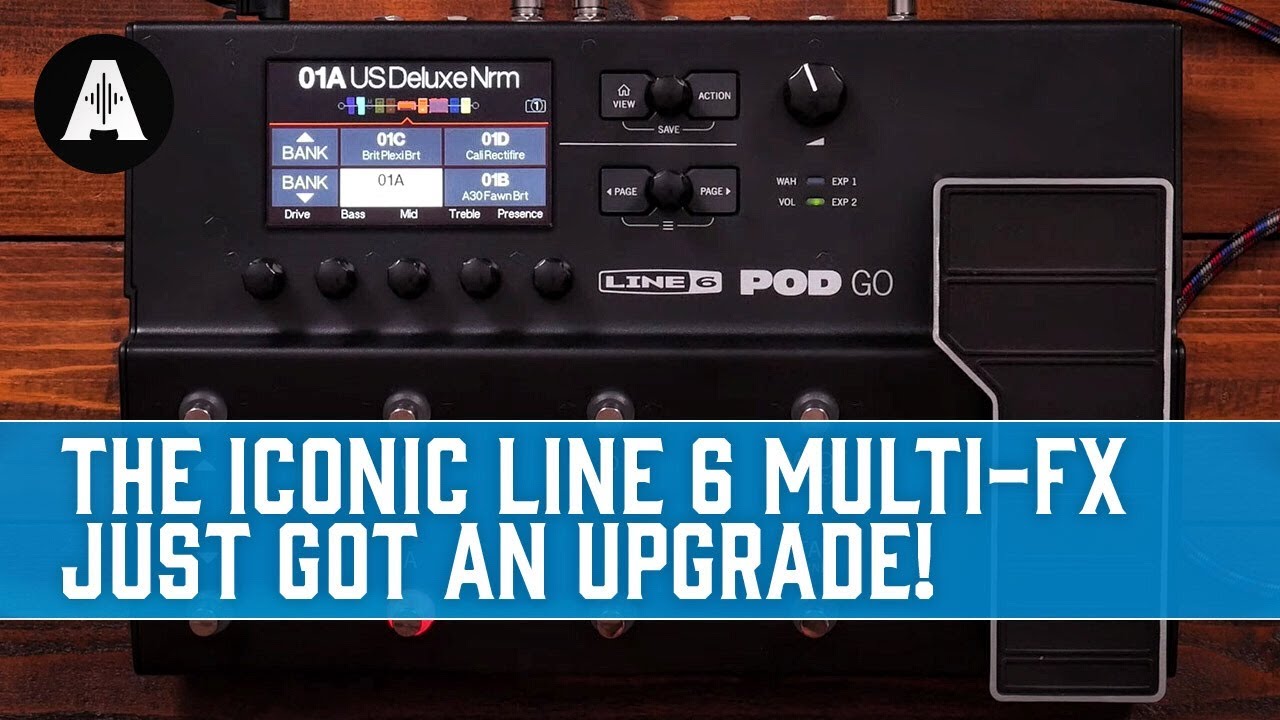 Line 6 POD Go Walkthrough â€“ Helix Tones But Half the Price! - YouTube