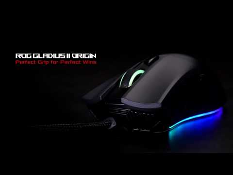 ROG Gladius II Origin -  Ergonomic RGB Gaming Mouse | Republic of Gamers