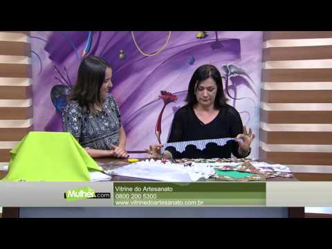 Mulher.com - 26/11/2015 - Pano de copa com barrado - Sylvia Regina PT2