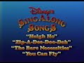1988 Disney Sing Along Songs Promo Short
