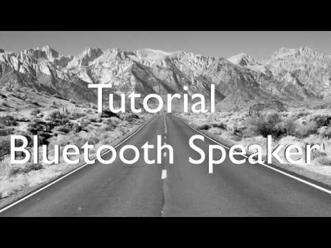 Z-E3756 /Z-N956 Bluetooth Speaker connection Tutorial