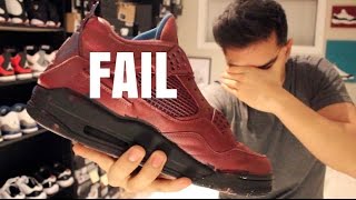 JORDAN CUSTOM GONE WRONG!!!  -_-