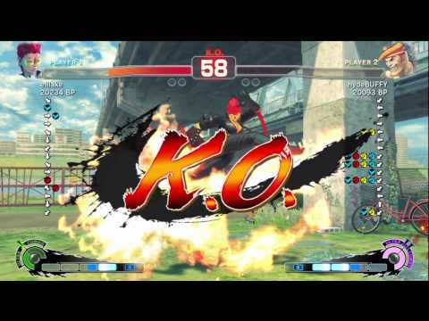 Uryo [Viper] vs hydeBUFFY [Adon] SSF4 Japanese Online Ranked Matches - TRUE-HD