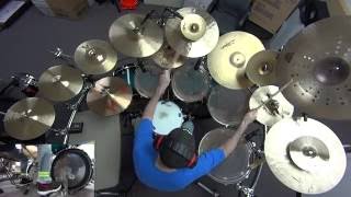 ACOUSTIC ALCHEMY - PASSION PLAY - DRUM COVER BY TOM KLOEHR (DR X) VIDEO #64