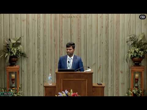 Bro Daniel Venkatesh 08/30/2026