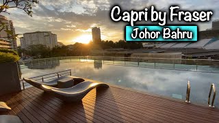 Capri by Fraser Hotel Johor Bahru Malaysia  |  Full Tour  |  Rooftop Swimming Po