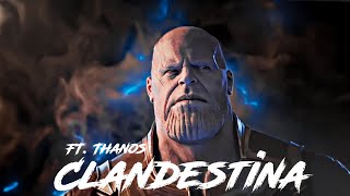 Clandestina | FT. Thanos Edit | Clandestina X Thanos Edit | JD holly status edit