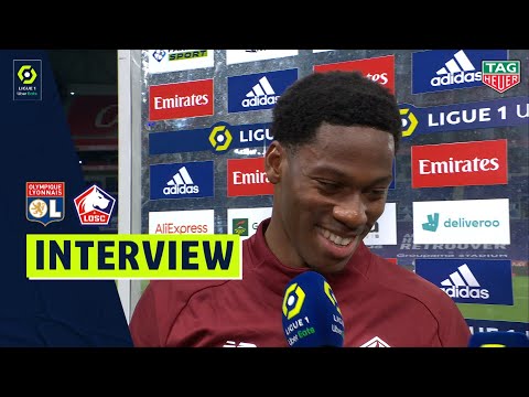 Interview de fin de match : OLYMPIQUE LYONNAIS - LOSC LILLE (2-3) - Ligue 1 Uber Eats / 2020-2021