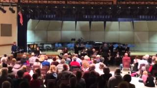 "Night Mist" 2015 Woodlan HS Jazz Band feat. Mike Singer