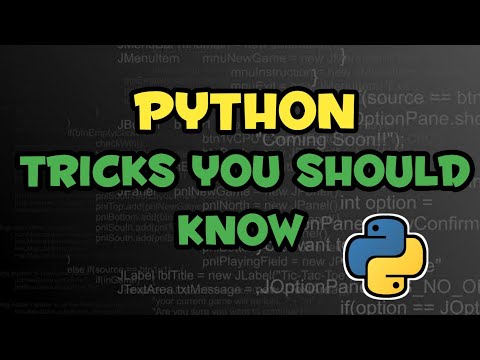 Python Tricks You Should Know