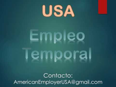 Visa h2 trabajo temporal en los estados unidos