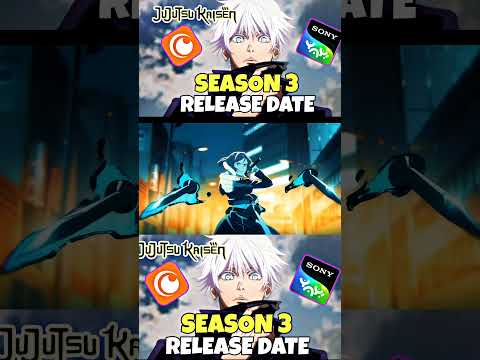 Jujutsu Kaisen Season 3 Release Date Confirmed | Jujutsu Kaisen Hindi Dub On Sony Yay