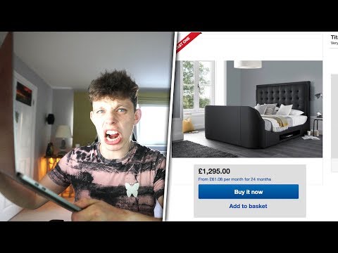 The MOST INSANE GAMING BED IS MINE!!