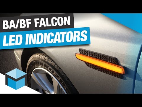 ⚡Ford BA/BF Falcon Aftermarket Side Indicators - Ozeparts LED Sequential Flashers