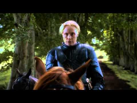 Podrick struggles with his horse -(GoT S4E5)