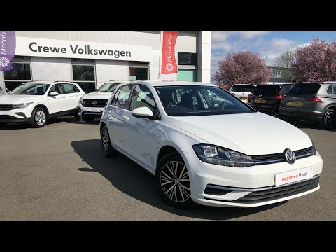 Approved Used Volkswagen Golf SE Nav 1.0TSI in Pure White - DE67SXA