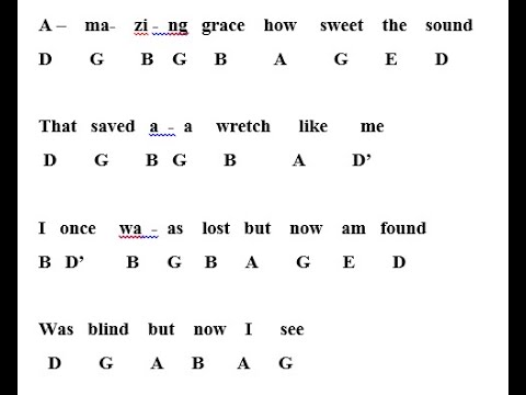How to Play Amazing Grace #recorder